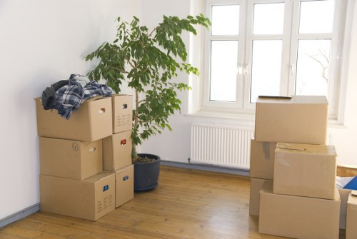 A neatly arranged room after professional unpacking services