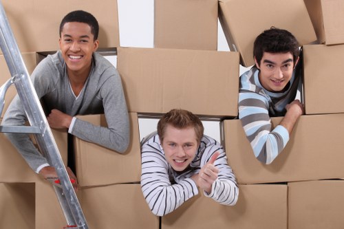 Careful furniture loading service for a Kennington property